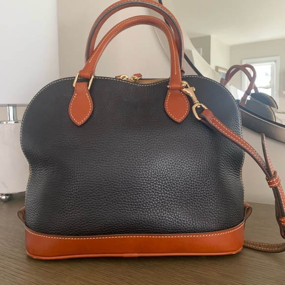 Dooney & Bourke Pebble Leather Zip Zip Satchel - Picture 2 of 6